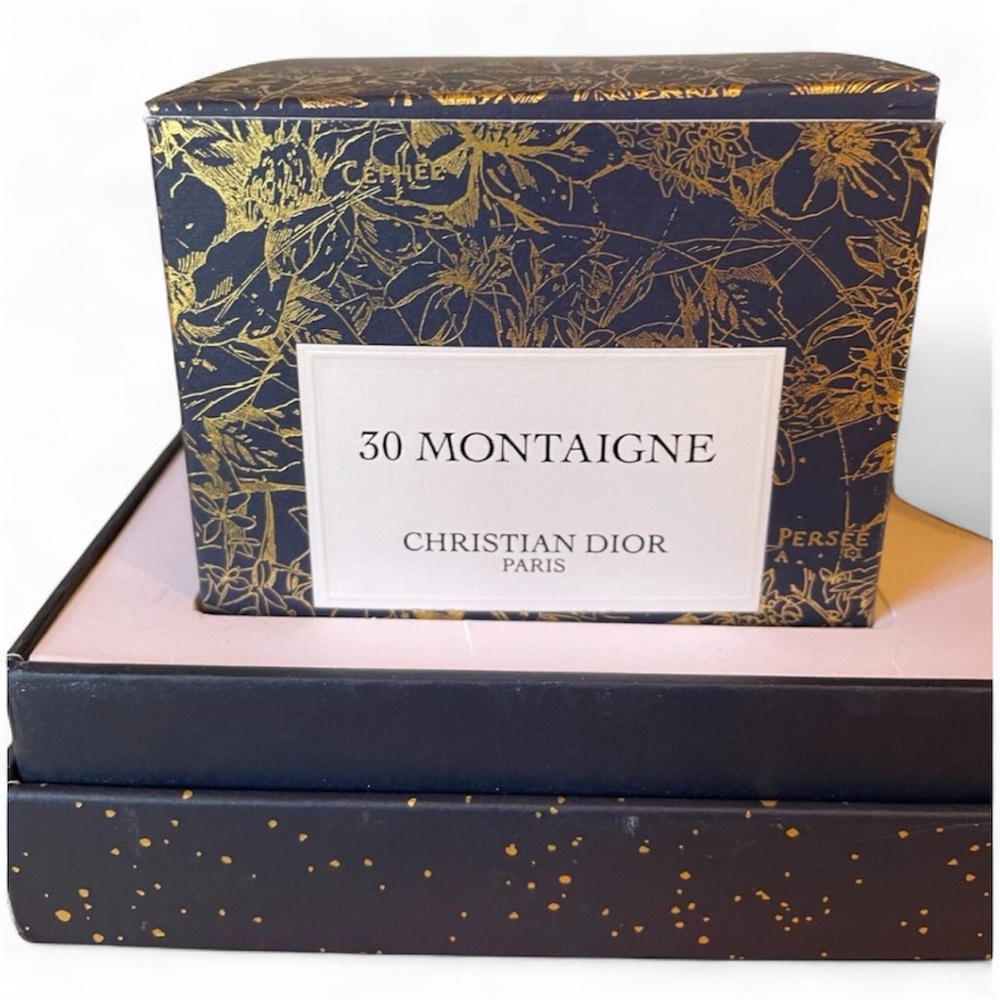Dior 30 Montaigne Candle and Ornament Set - Black, Gold, and White - Picture 9 of 9